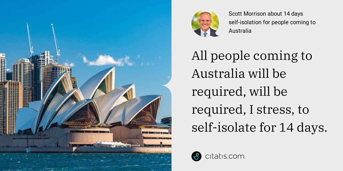 Scott Morrison Quotes And Sayings | Citatis