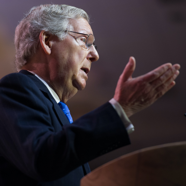 Mitch McConnell about importance of wearing masks in ...